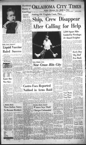 Oklahoma City Times (Oklahoma City, Okla.), Vol. 71, No. 58, Ed. 1 Saturday, April 16, 1960