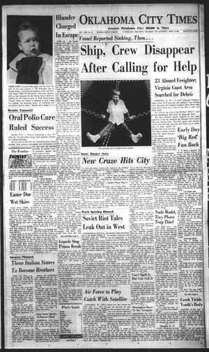 Oklahoma City Times (Oklahoma City, Okla.), Vol. 71, No. 58, Ed. 2 Saturday, April 16, 1960