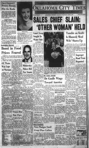 Oklahoma City Times (Oklahoma City, Okla.), Vol. 71, No. 59, Ed. 2 Monday, April 18, 1960