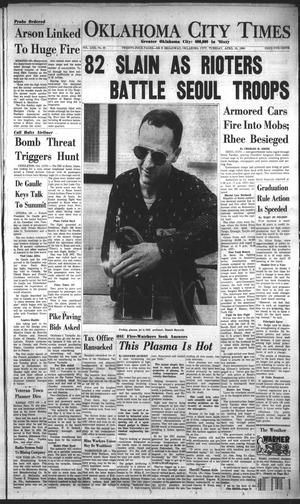 Oklahoma City Times (Oklahoma City, Okla.), Vol. 71, No. 60, Ed. 2 Tuesday, April 19, 1960