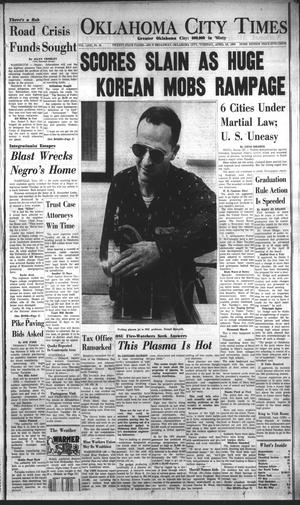Oklahoma City Times (Oklahoma City, Okla.), Vol. 71, No. 60, Ed. 3 Tuesday, April 19, 1960