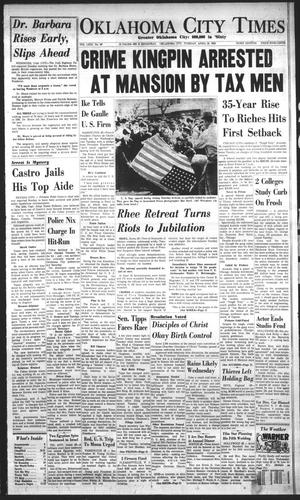 Oklahoma City Times (Oklahoma City, Okla.), Vol. 71, No. 66, Ed. 3 Tuesday, April 26, 1960