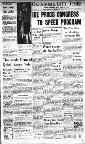 Oklahoma City Times (Oklahoma City, Okla.), Vol. 71, No. 72, Ed. 3 Tuesday, May 3, 1960