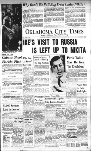 Oklahoma City Times (Oklahoma City, Okla.), Vol. 71, No. 80, Ed. 2 Thursday, May 12, 1960