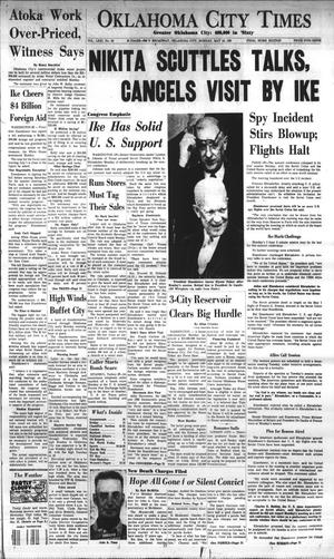 Oklahoma City Times (Oklahoma City, Okla.), Vol. 71, No. 83, Ed. 1 Monday, May 16, 1960