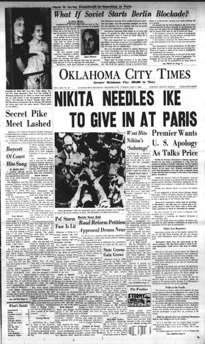 Oklahoma City Times (Oklahoma City, Okla.), Vol. 71, No. 84, Ed. 2 Tuesday, May 17, 1960