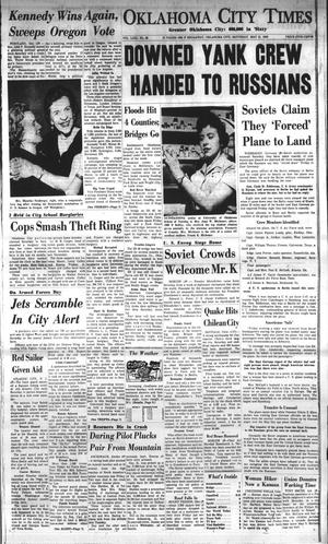 Oklahoma City Times (Oklahoma City, Okla.), Vol. 71, No. 88, Ed. 2 Saturday, May 21, 1960