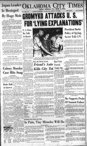 Oklahoma City Times (Oklahoma City, Okla.), Vol. 71, No. 92, Ed. 3 Thursday, May 26, 1960