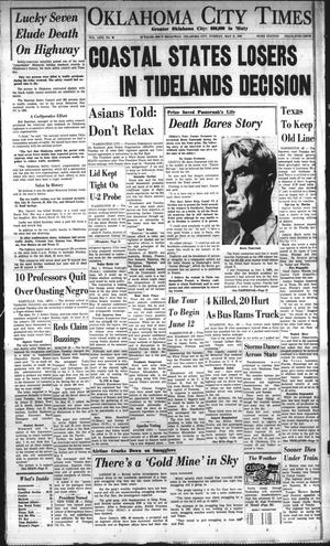 Oklahoma City Times (Oklahoma City, Okla.), Vol. 71, No. 96, Ed. 3 Tuesday, May 31, 1960
