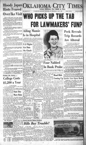 Oklahoma City Times (Oklahoma City, Okla.), Vol. 71, No. 97, Ed. 3 Wednesday, June 1, 1960