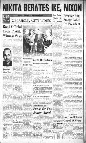 Oklahoma City Times (Oklahoma City, Okla.), Vol. 71, No. 99, Ed. 4 Friday, June 3, 1960