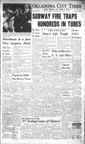 Oklahoma City Times (Oklahoma City, Okla.), Vol. 71, No. 102, Ed. 2 Tuesday, June 7, 1960