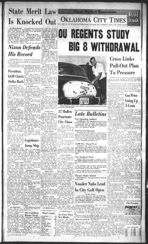 Oklahoma City Times (Oklahoma City, Okla.), Vol. 71, No. 104, Ed. 4 Thursday, June 9, 1960