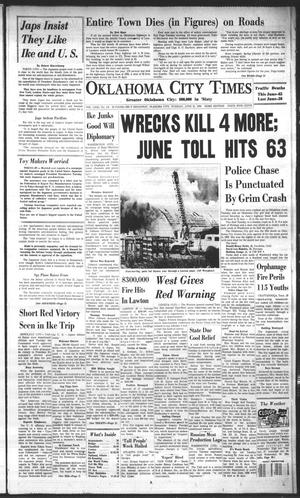 Oklahoma City Times (Oklahoma City, Okla.), Vol. 71, No. 114, Ed. 3 Tuesday, June 21, 1960