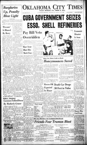 Oklahoma City Times (Oklahoma City, Okla.), Vol. 71, No. 123, Ed. 3 Friday, July 1, 1960