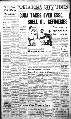 Oklahoma City Times (Oklahoma City, Okla.), Vol. 71, No. 123, Ed. 4 Friday, July 1, 1960