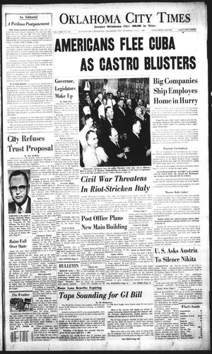 Oklahoma City Times (Oklahoma City, Okla.), Vol. 71, No. 128, Ed. 1 Thursday, July 7, 1960