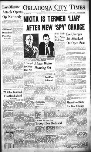 Oklahoma City Times (Oklahoma City, Okla.), Vol. 71, No. 132, Ed. 1 Tuesday, July 12, 1960