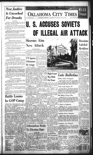 Oklahoma City Times (Oklahoma City, Okla.), Vol. 71, No. 137, Ed. 4 Monday, July 18, 1960