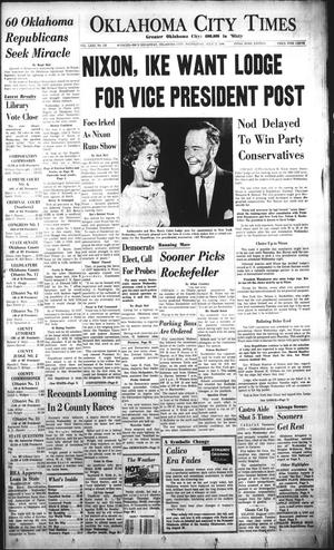 Oklahoma City Times (Oklahoma City, Okla.), Vol. 71, No. 145, Ed. 1 Wednesday, July 27, 1960