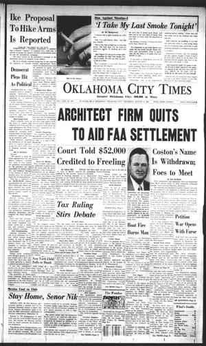 Oklahoma City Times (Oklahoma City, Okla.), Vol. 71, No. 152, Ed. 1 Thursday, August 4, 1960