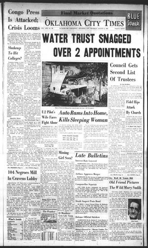 Oklahoma City Times (Oklahoma City, Okla.), Vol. 71, No. 158, Ed. 4 Thursday, August 11, 1960