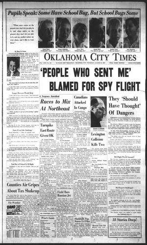 Oklahoma City Times (Oklahoma City, Okla.), Vol. 71, No. 164, Ed. 1 Thursday, August 18, 1960