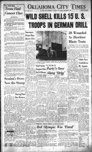 Oklahoma City Times (Oklahoma City, Okla.), Vol. 71, No. 177, Ed. 4 Friday, September 2, 1960