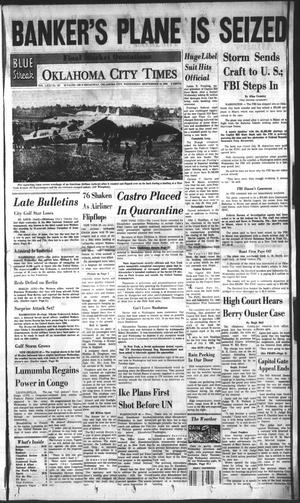 Oklahoma City Times (Oklahoma City, Okla.), Vol. 71, No. 187, Ed. 3 Wednesday, September 14, 1960