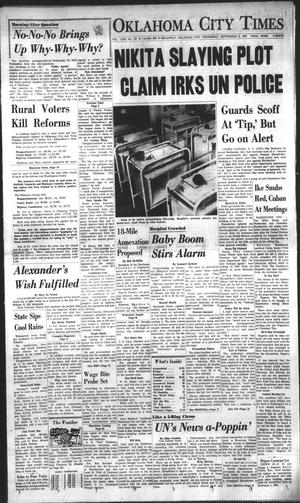 Oklahoma City Times (Oklahoma City, Okla.), Vol. 71, No. 193, Ed. 1 Wednesday, September 21, 1960