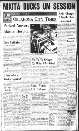 Oklahoma City Times (Oklahoma City, Okla.), Vol. 71, No. 193, Ed. 3 Wednesday, September 21, 1960