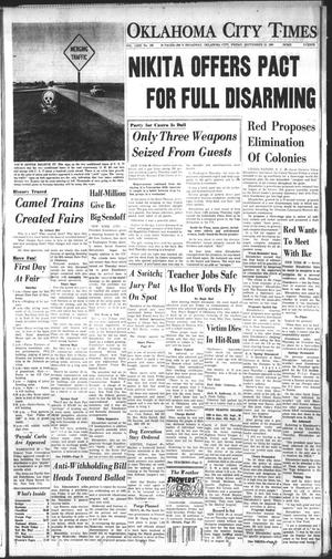Oklahoma City Times (Oklahoma City, Okla.), Vol. 71, No. 195, Ed. 2 Friday, September 23, 1960