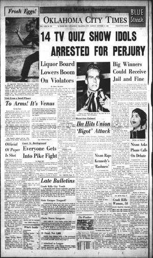 Oklahoma City Times (Oklahoma City, Okla.), Vol. 71, No. 215, Ed. 3 Monday, October 17, 1960