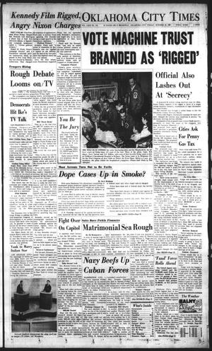 Oklahoma City Times (Oklahoma City, Okla.), Vol. 71, No. 219, Ed. 1 Friday, October 21, 1960