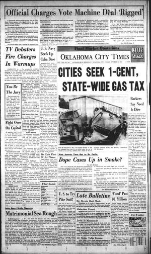 Oklahoma City Times (Oklahoma City, Okla.), Vol. 71, No. 219, Ed. 3 Friday, October 21, 1960