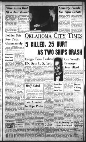 Oklahoma City Times (Oklahoma City, Okla.), Vol. 71, No. 220, Ed. 2 Saturday, October 22, 1960