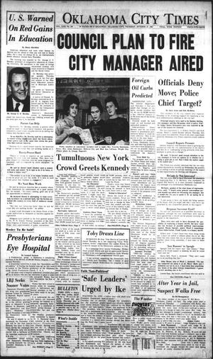 Oklahoma City Times (Oklahoma City, Okla.), Vol. 71, No. 224, Ed. 1 Thursday, October 27, 1960