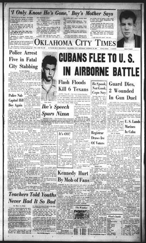 Oklahoma City Times (Oklahoma City, Okla.), Vol. 71, No. 226, Ed. 2 Saturday, October 29, 1960