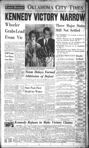 Oklahoma City Times (Oklahoma City, Okla.), Vol. 71, No. 235, Ed. 3 Wednesday, November 9, 1960