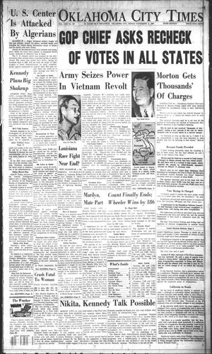 Oklahoma City Times (Oklahoma City, Okla.), Vol. 71, No. 237, Ed. 3 Friday, November 11, 1960