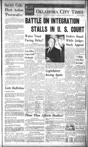 Oklahoma City Times (Oklahoma City, Okla.), Vol. 71, No. 243, Ed. 3 Friday, November 18, 1960