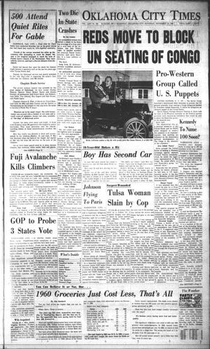 Oklahoma City Times (Oklahoma City, Okla.), Vol. 71, No. 244, Ed. 1 Saturday, November 19, 1960