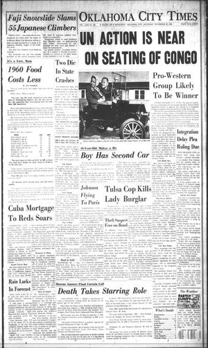 Oklahoma City Times (Oklahoma City, Okla.), Vol. 71, No. 244, Ed. 2 Saturday, November 19, 1960