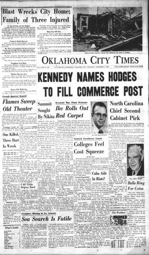 Oklahoma City Times (Oklahoma City, Okla.), Vol. 71, No. 256, Ed. 1 Saturday, December 3, 1960