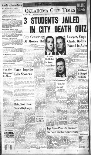 Oklahoma City Times (Oklahoma City, Okla.), Vol. 71, No. 259, Ed. 3 Wednesday, December 7, 1960