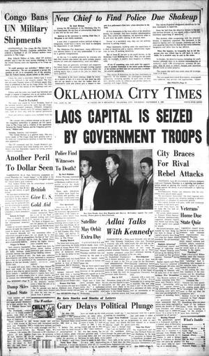 Primary view of object titled 'Oklahoma City Times (Oklahoma City, Okla.), Vol. 71, No. 260, Ed. 2 Thursday, December 8, 1960'.