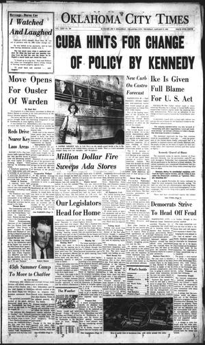 Oklahoma City Times (Oklahoma City, Okla.), Vol. 71, No. 284, Ed. 2 Thursday, January 5, 1961