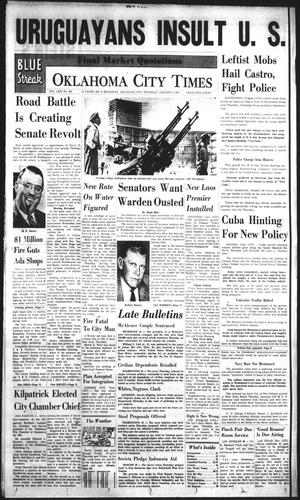 Oklahoma City Times (Oklahoma City, Okla.), Vol. 71, No. 284, Ed. 3 Thursday, January 5, 1961