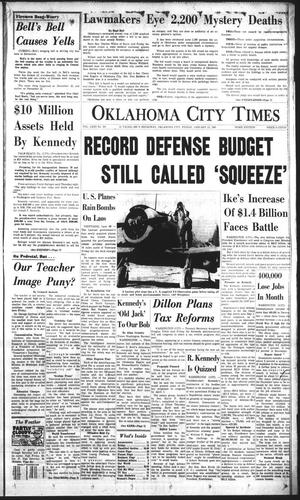 Oklahoma City Times (Oklahoma City, Okla.), Vol. 71, No. 291, Ed. 2 Friday, January 13, 1961