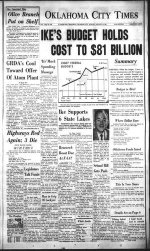 Oklahoma City Times (Oklahoma City, Okla.), Vol. 71, No. 293, Ed. 2 Monday, January 16, 1961